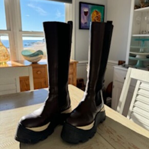 ALOHAS Roxy Chess Tall Boot  Size 7-7.5  EU Size 38 - Picture 5 of 6